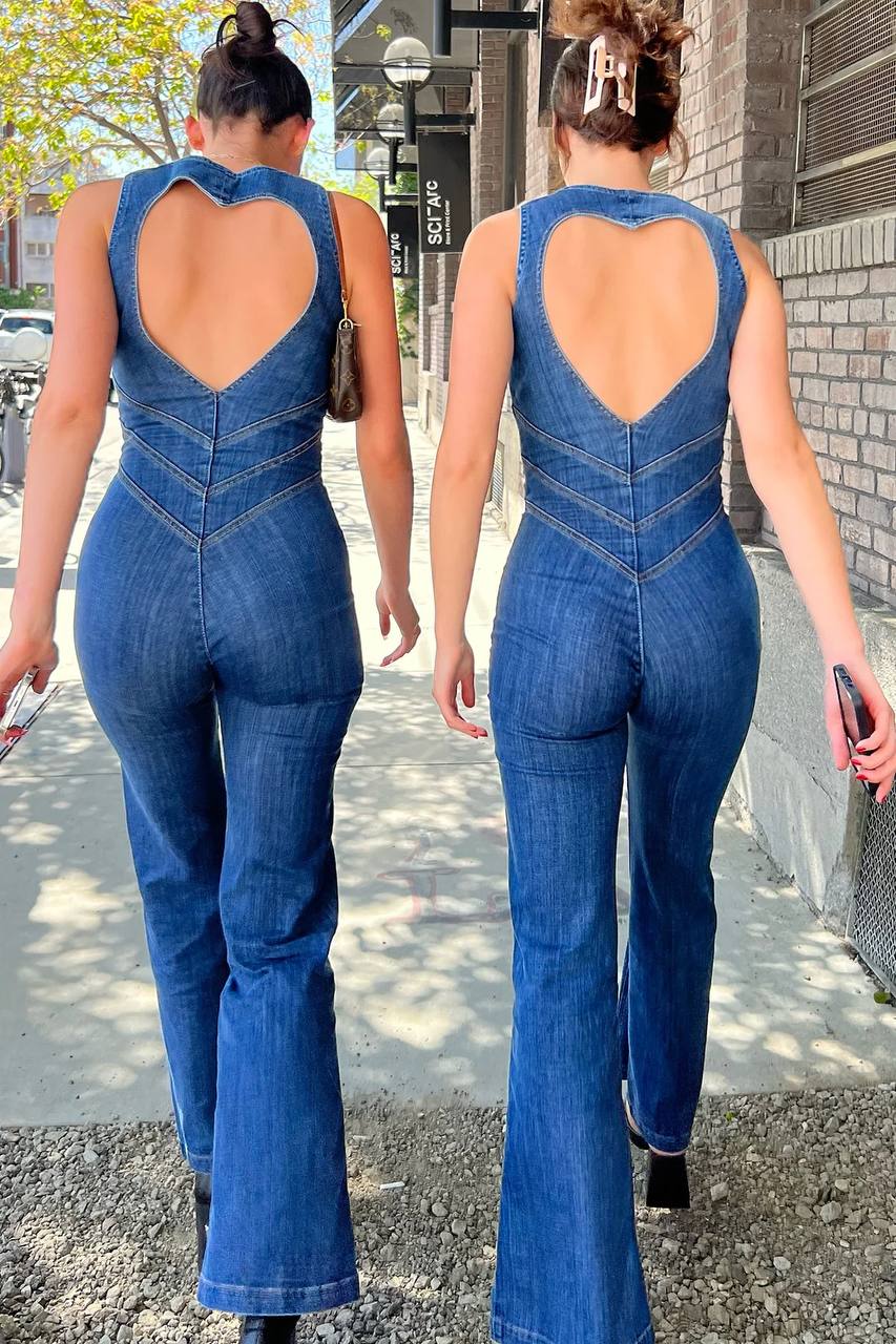 KGM™  Denim Jumpsuit